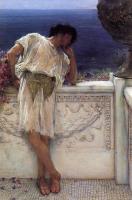 Alma-Tadema, Sir Lawrence - The Poet Gallus Dreaming